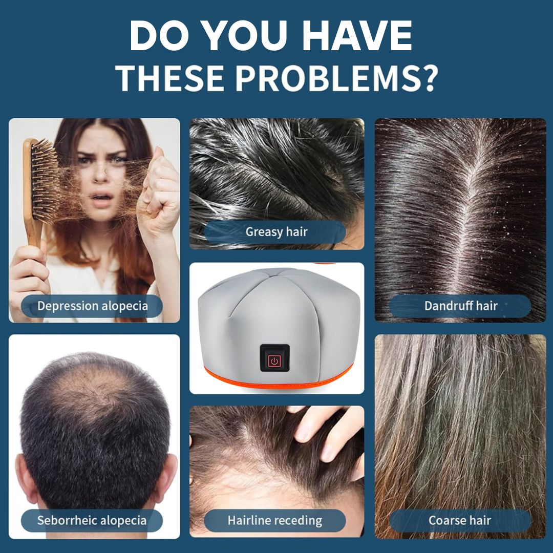 Red Light Therapy Cap for Hair Growth - aussie-deals4u