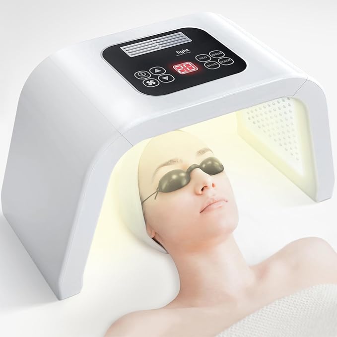 BioHealing 7-Color LED Light Therapy Facial Mask - aussie-deals4u