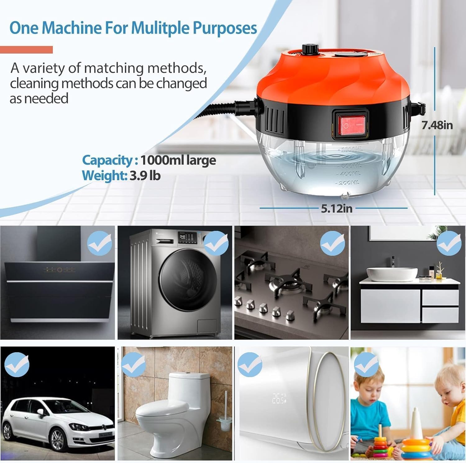 High Temperature Clean Pressure Steam Machine - aussie-deals4u