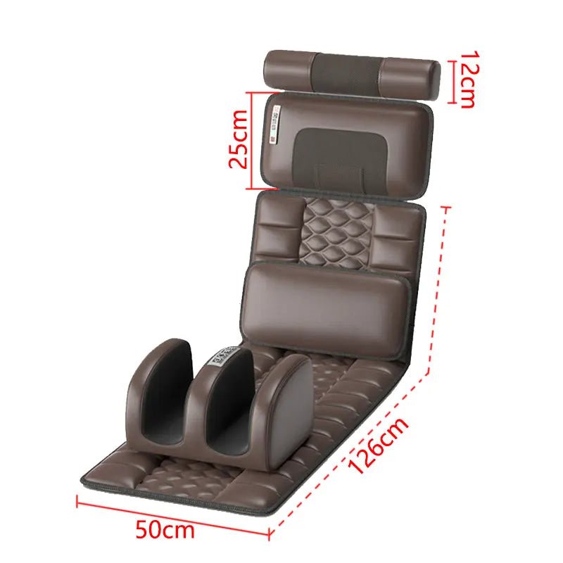 Relaxing Heat Therapy for Neck, Back & Shoulders  Massage Mat with Heat - aussie-deals4u