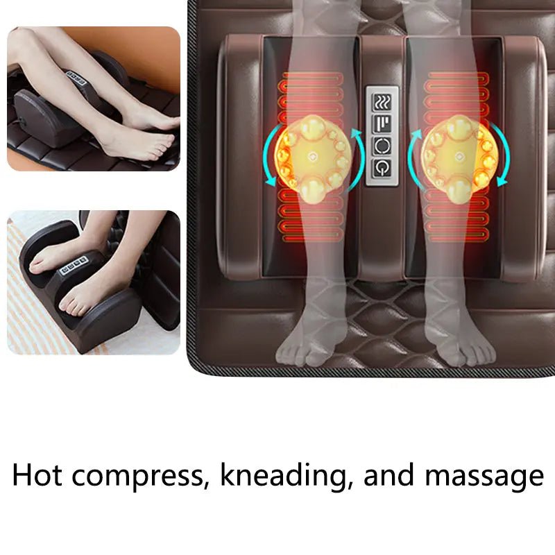 Relaxing Heat Therapy for Neck, Back & Shoulders  Massage Mat with Heat - aussie-deals4u