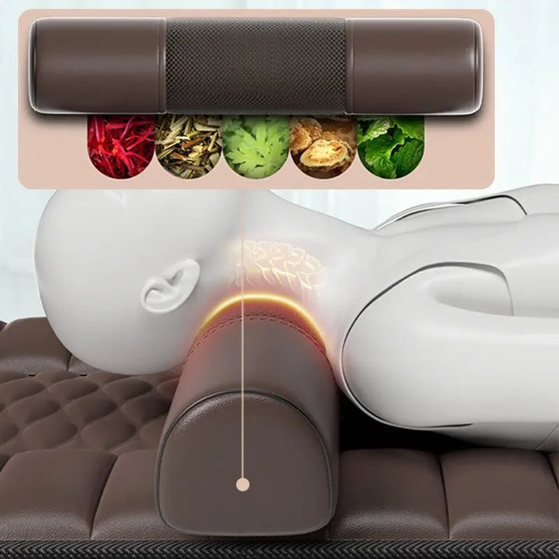 Relaxing Heat Therapy for Neck, Back & Shoulders  Massage Mat with Heat - aussie-deals4u