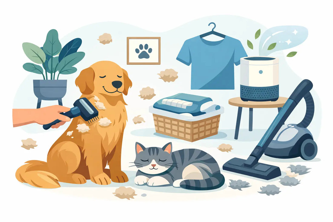 What Helps Reduce Pet Shedding at Home?