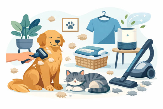 What Helps Reduce Pet Shedding at Home?