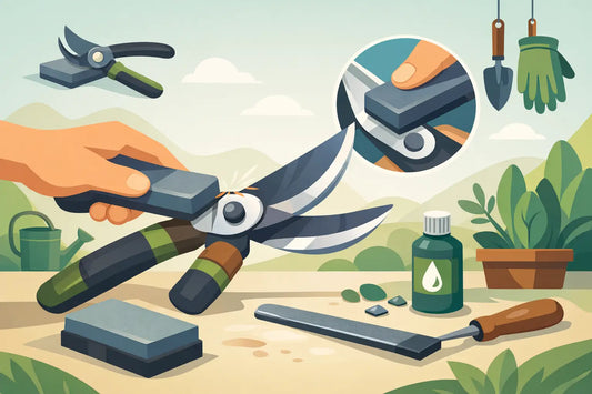 How to Sharpen Garden Shears Properly