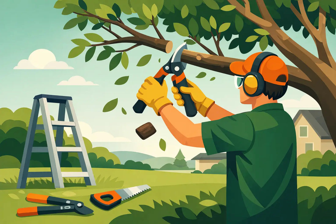 How to Trim Branches Safely at Home