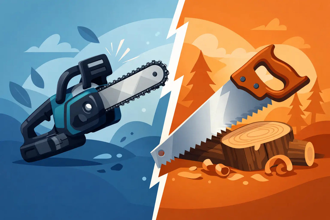 Cordless Chainsaw vs Hand Saw: Which Wins?