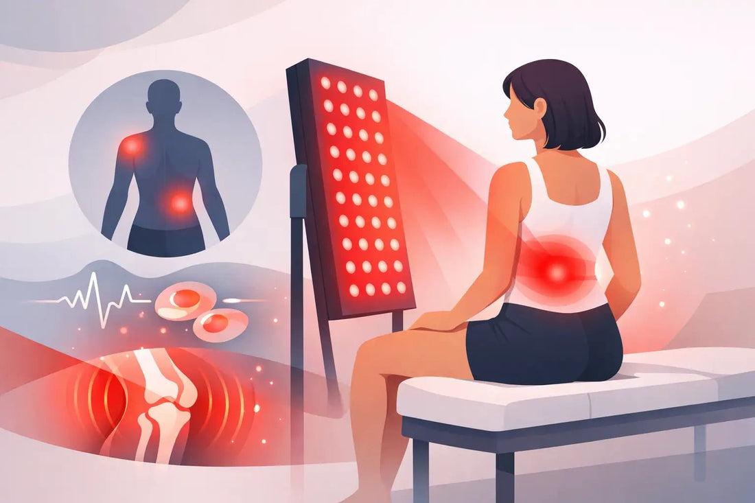 Red Light Therapy for Pain Relief Explained - aussie-deals4u