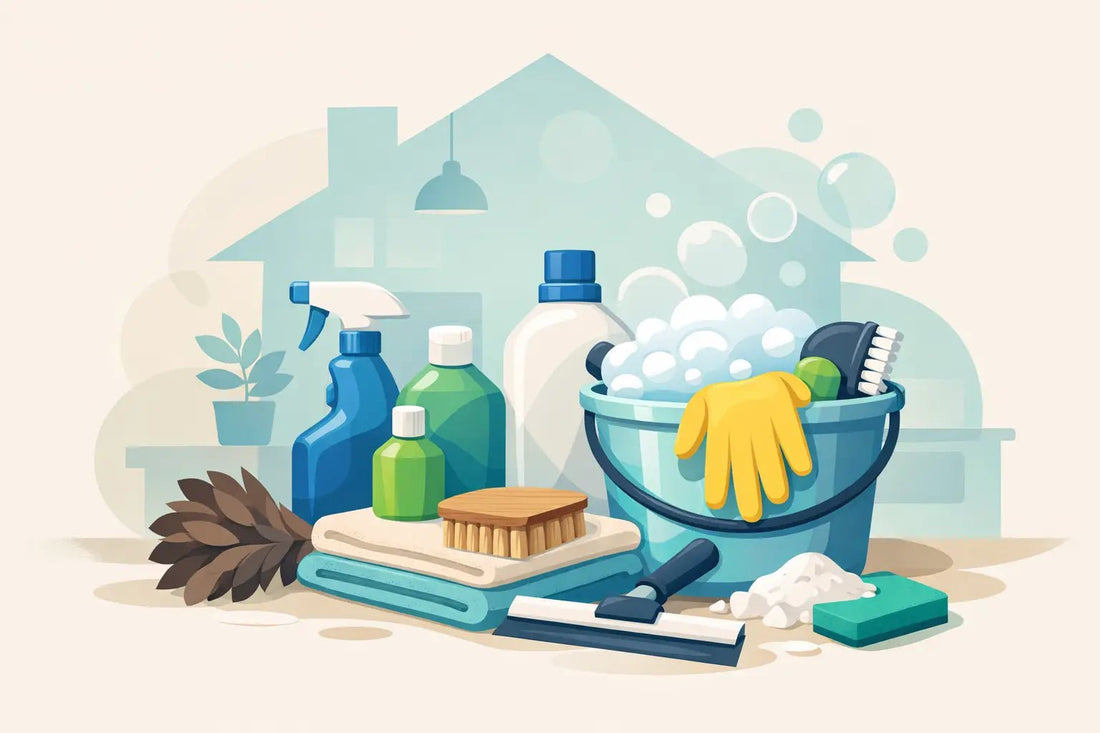 Your Home Cleaning Essentials List - aussie-deals4u