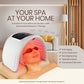 LED Face Light Therapy Mask with Spray Hydration – 7 Color Modes - aussie-deals4u