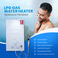 LPG Tankless Gas Hot Water Heater – Outdoor Portable Instant Shower System - aussie-deals4u