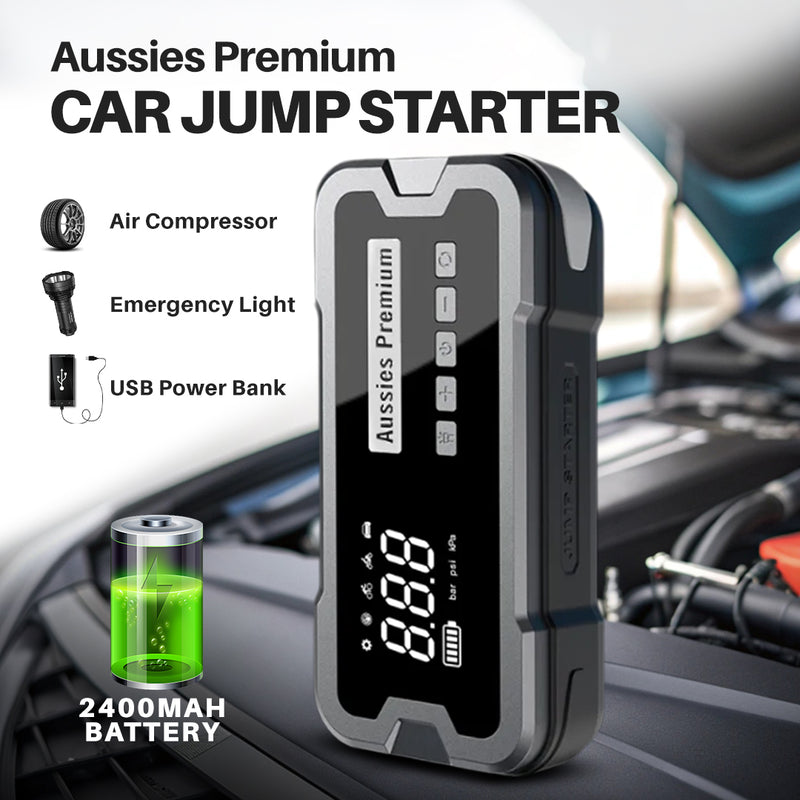 Australia's No1 Aussies Premium Jump Start Tyre Inflator