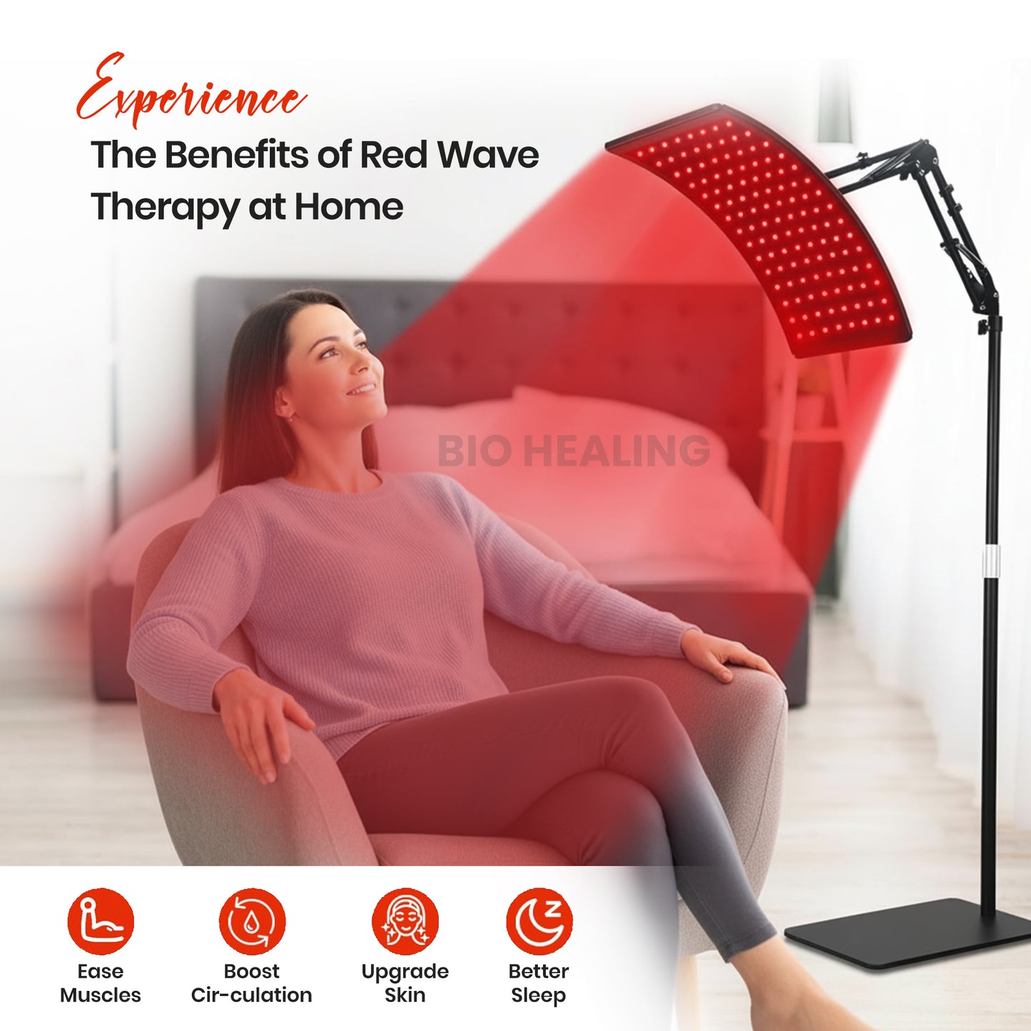 Portable  Red Light Therapy Panel - aussie-deals4u