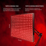 Red Wave Healing Therapy Lamp for Face & Body- Square