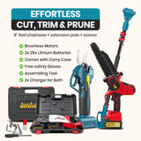 8'' Cordless Electric Chainsaw
