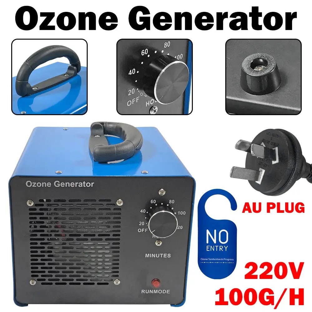 100G/H Ozone Generator - Efficient Purifier for Homes and Businesses