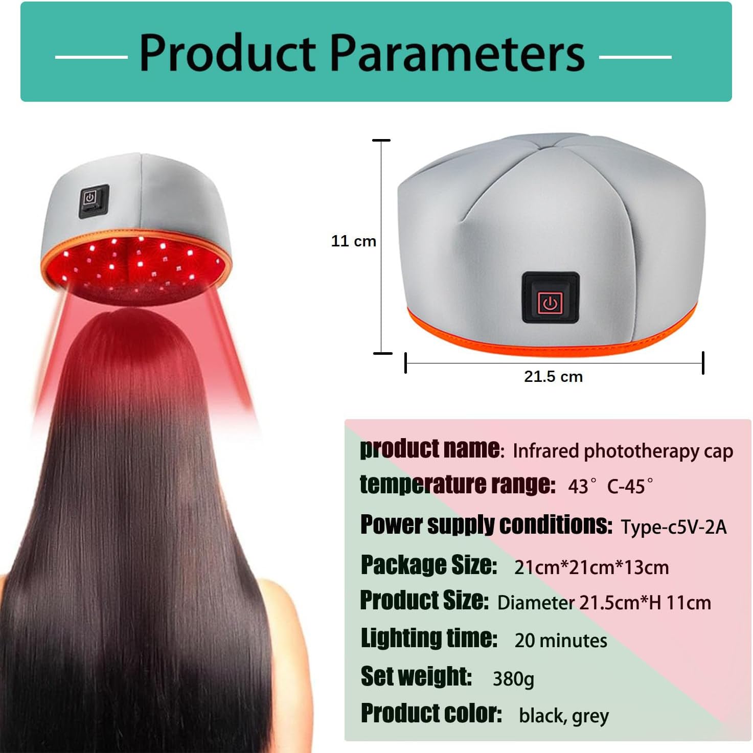 Red Light Therapy Cap for Hair Growth - aussie-deals4u
