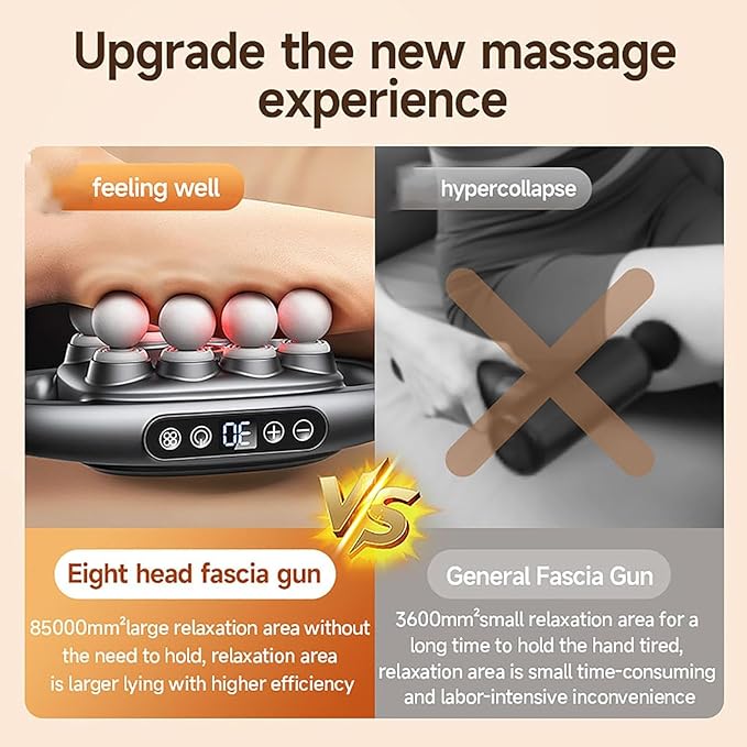 💪 16-Head Deep Tissue Massage Gun – Ultimate Muscle Relief Recovery