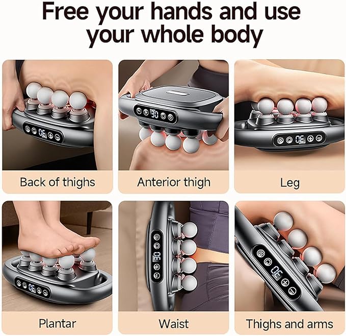 💪 16-Head Deep Tissue Massage Gun – Ultimate Muscle Relief Recovery