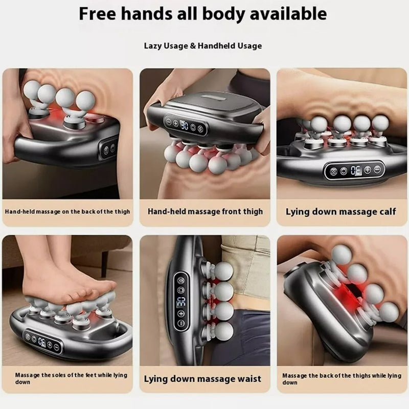 💪 16-Head Deep Tissue Massage Gun – Ultimate Muscle Relief Recovery