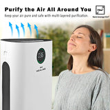 Bio Healing Hospital-grade HEPA 13 Air Purifier & Humidifier