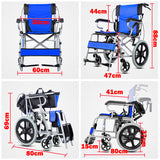 Foldable Lightweight Disability Wheelchair