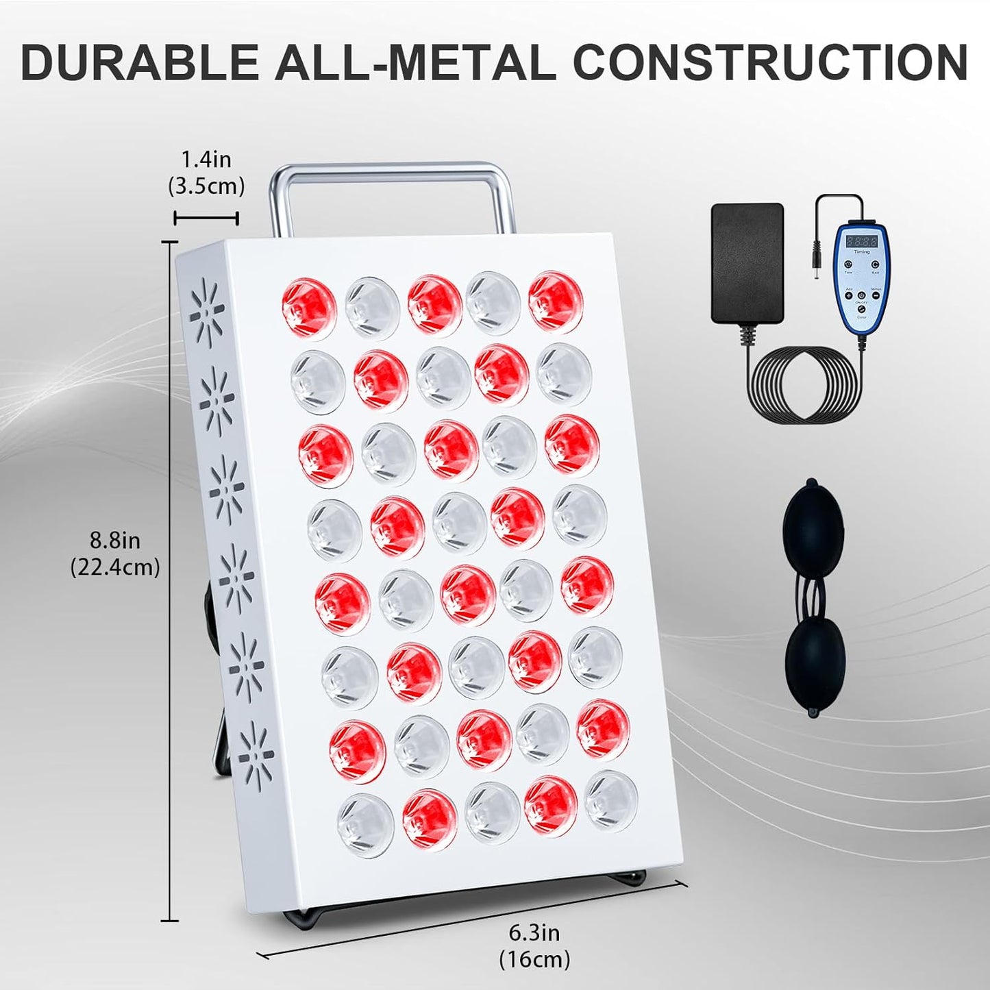 Red Wave Healing Infrared Light Therapy lamp - aussie-deals4u