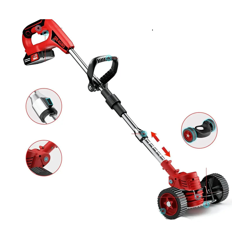 24V Electric Cordless Lawn Mover - aussie-deals4u