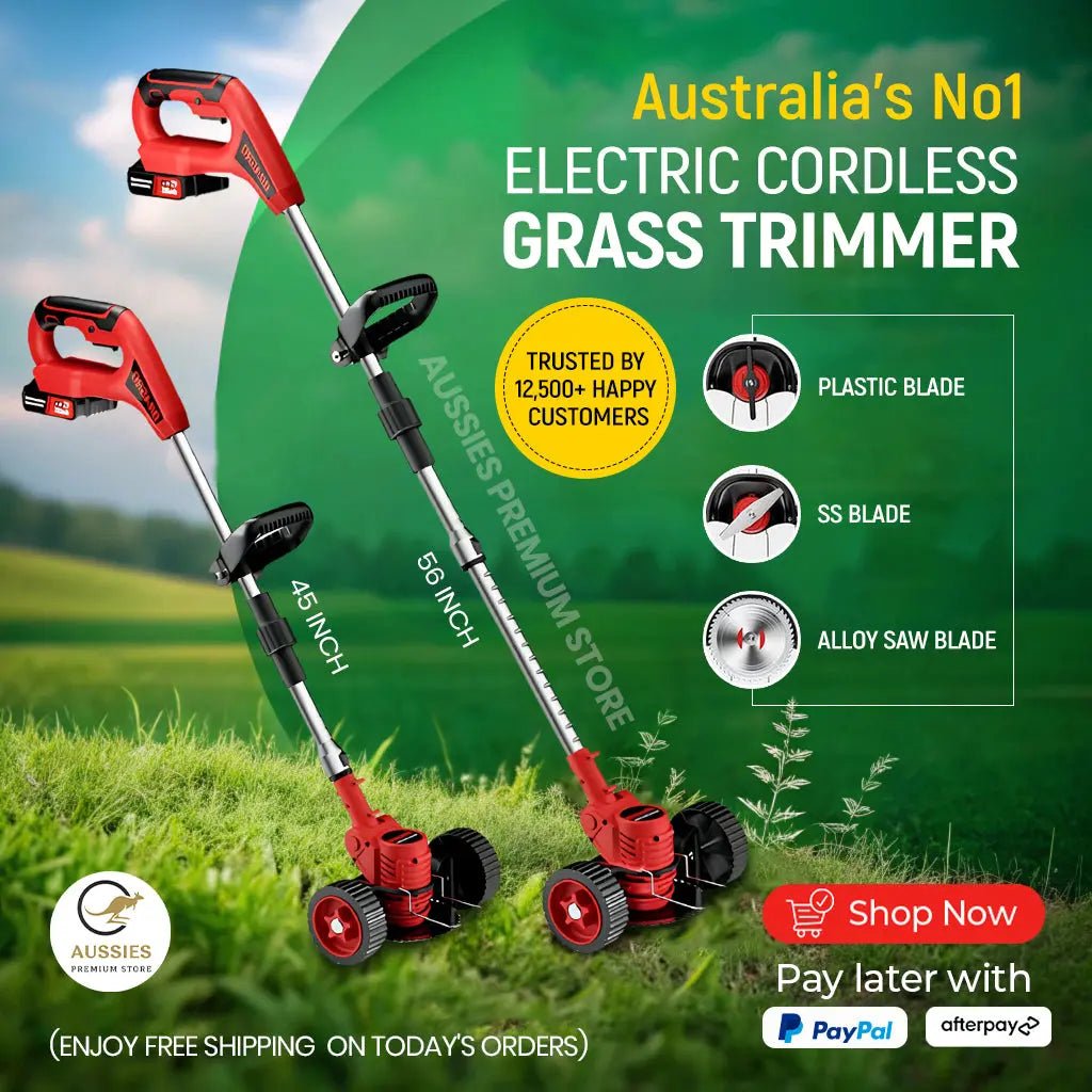 3 - in - 1 Cordless Electric Grass Lawn Mower - aussie - deals4uaussie - deals4u