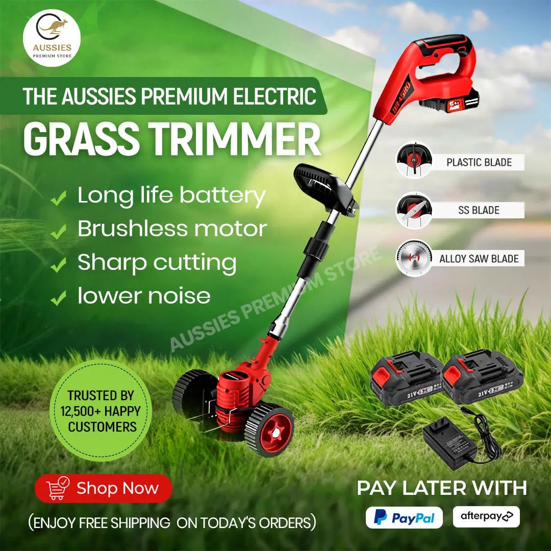 3 - in - 1 Cordless Electric Grass Lawn Mower - aussie - deals4uaussie - deals4u