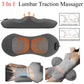 3-in-1 Lumbar Pillow Back Support Massager