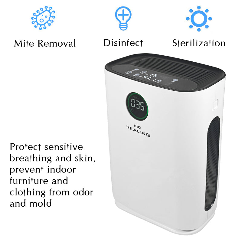 Bio Healing Hospital-grade HEPA 13 Air Purifier & Humidifier