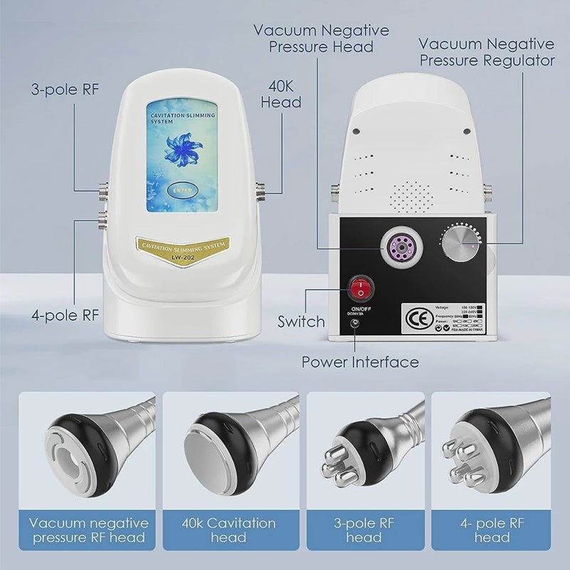40K Cavitation & RF Fat Reduction Machine