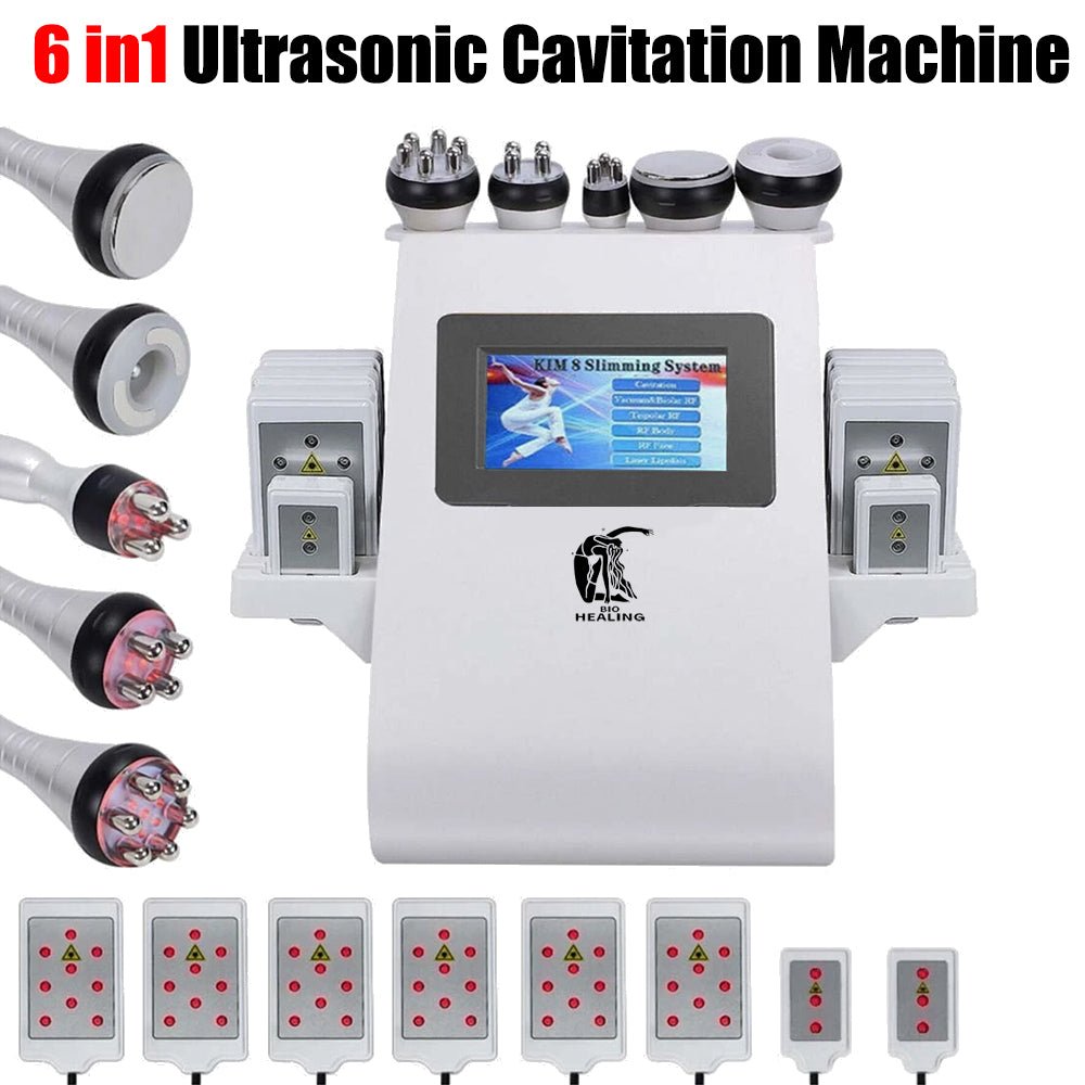 6-in-1 Ultrasonic Cavitation + RF Machine - aussie-deals4u