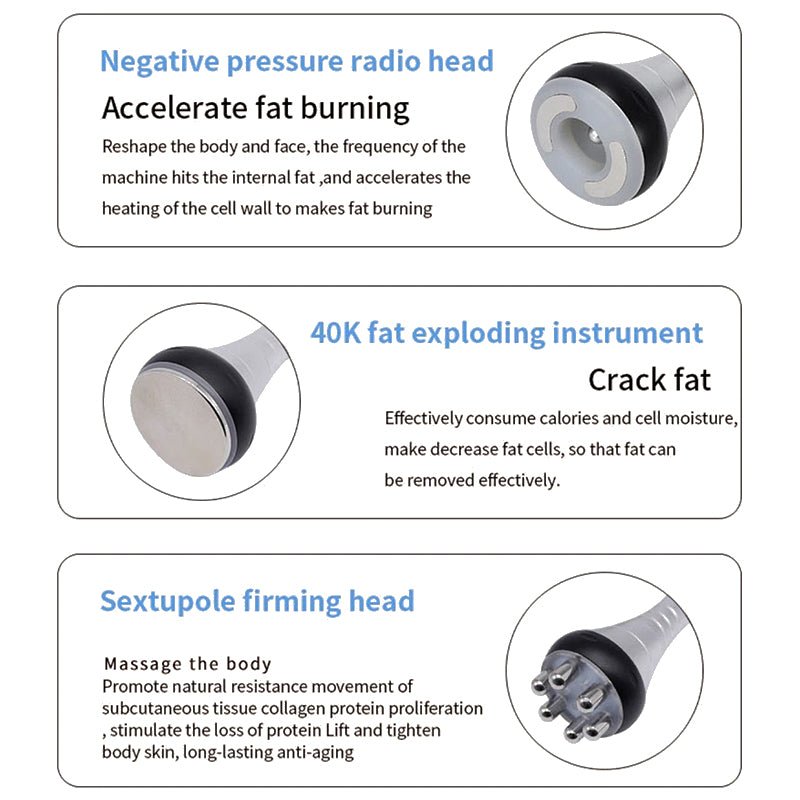 6-in-1 Ultrasonic Cavitation + RF Machine - aussie-deals4u