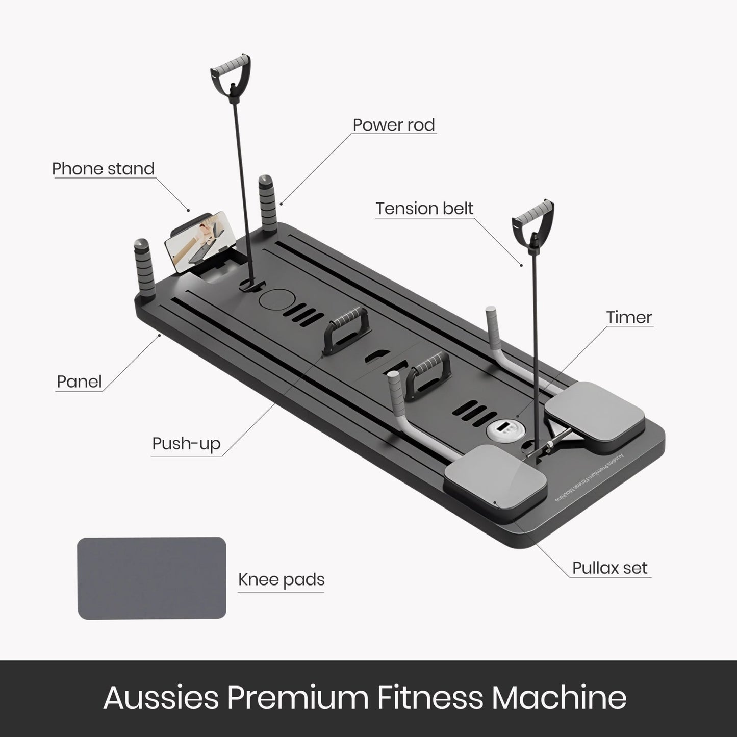 9-in-1 Multifunctional Fitness Pilate Board