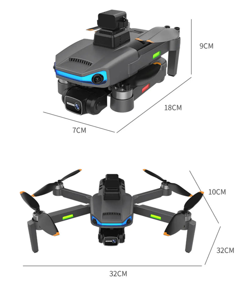 APS AIR 2 Professional Drone Camera 8K 5G 3 Axis Anti Shake EIS Gimbal 360° Obstacle Avoidance - aussie-deals4u