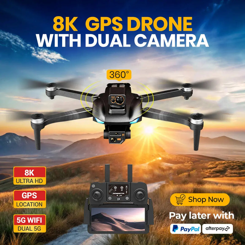 APS Air1 8k 1080P HD Obstacle Avoidance Drone - aussie-deals4u