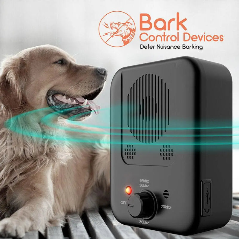 Anti Bark Ultrasonic Dogs Barking Control Device - aussie-deals4u