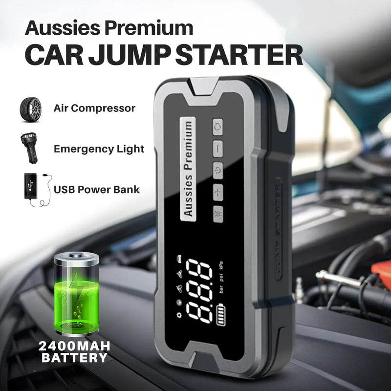 Australia's No1 Aussies Premium Jump Start Tyre Inflator - aussie-deals4u