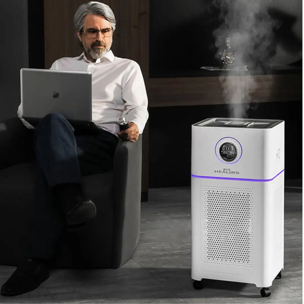 Bio Healing Hospital-Grade 5 Layers HEPA 13 Air Purifier & Humidifier - aussie-deals4u