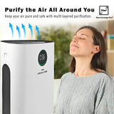 Bio Healing Hospital-grade HEPA 13 Air Purifier & Humidifier - aussie-deals4u