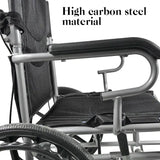 Foldable Lightweight Disability Wheelchair - aussie-deals4u