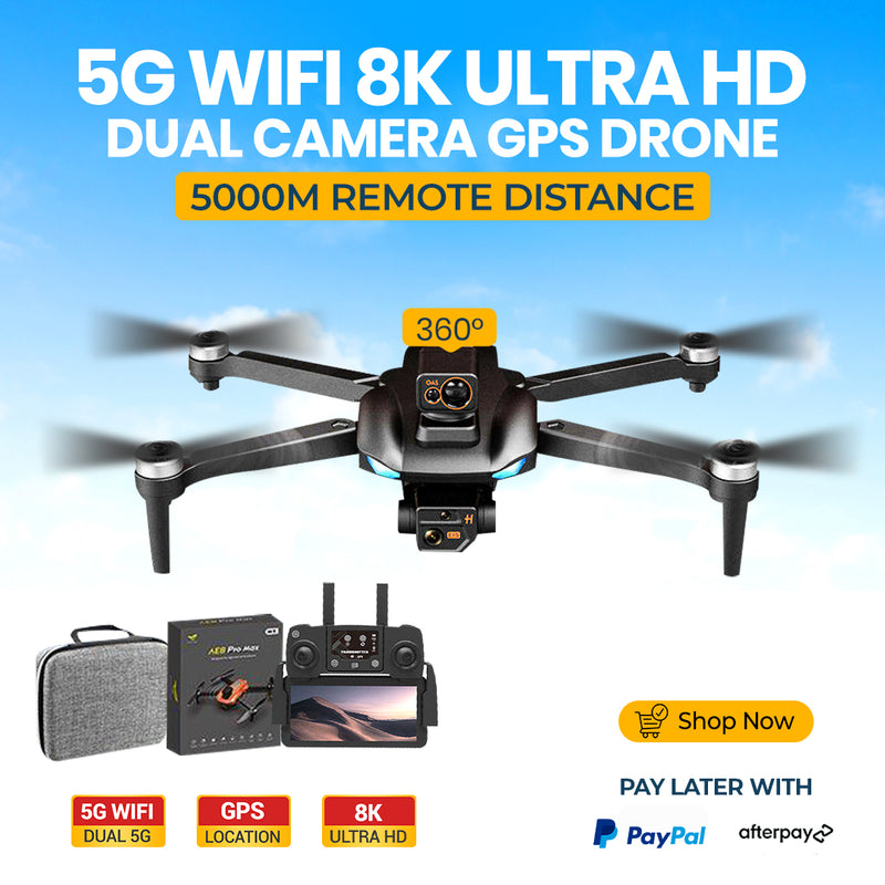 8k 1080P HD Lens 5000m RD Obstacle Avoidance APS Air 1  Drone - aussie-deals4u