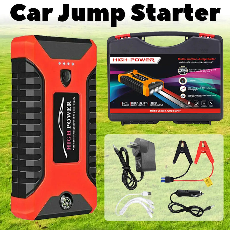 Portable Pro Car, Truck Jump Start & Power Bank - aussie-deals4u