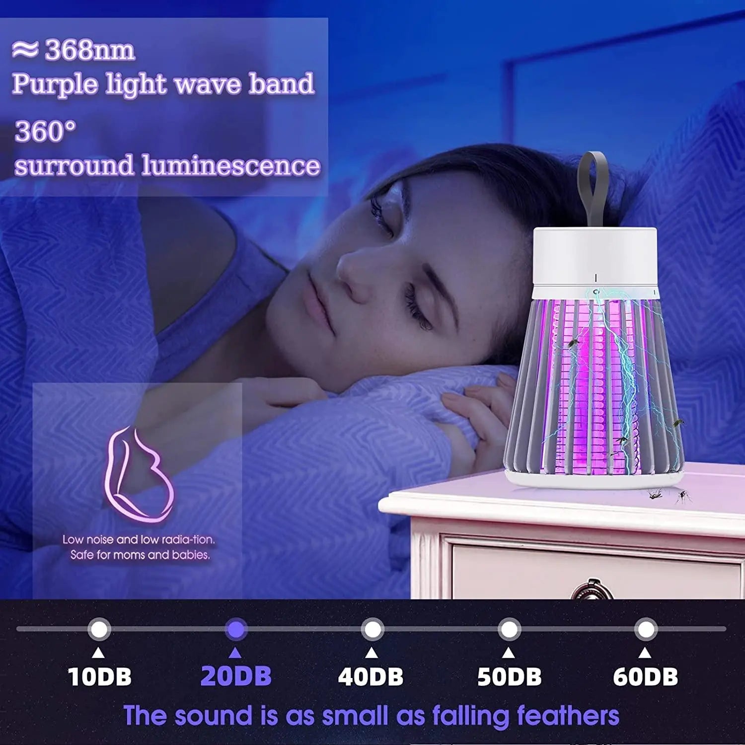 Aussies Premium Mosquito Zap - Fast & Effective Bug Zapper for Outdoor Protection