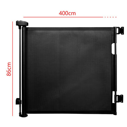 Aussies Premium Retractable Safety Gate - Extra Wide & Portable Mesh Gate