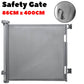 Aussies Premium Retractable Safety Gate - Extra Wide & Portable Mesh Gate