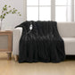 Adjustable electric throw blanket