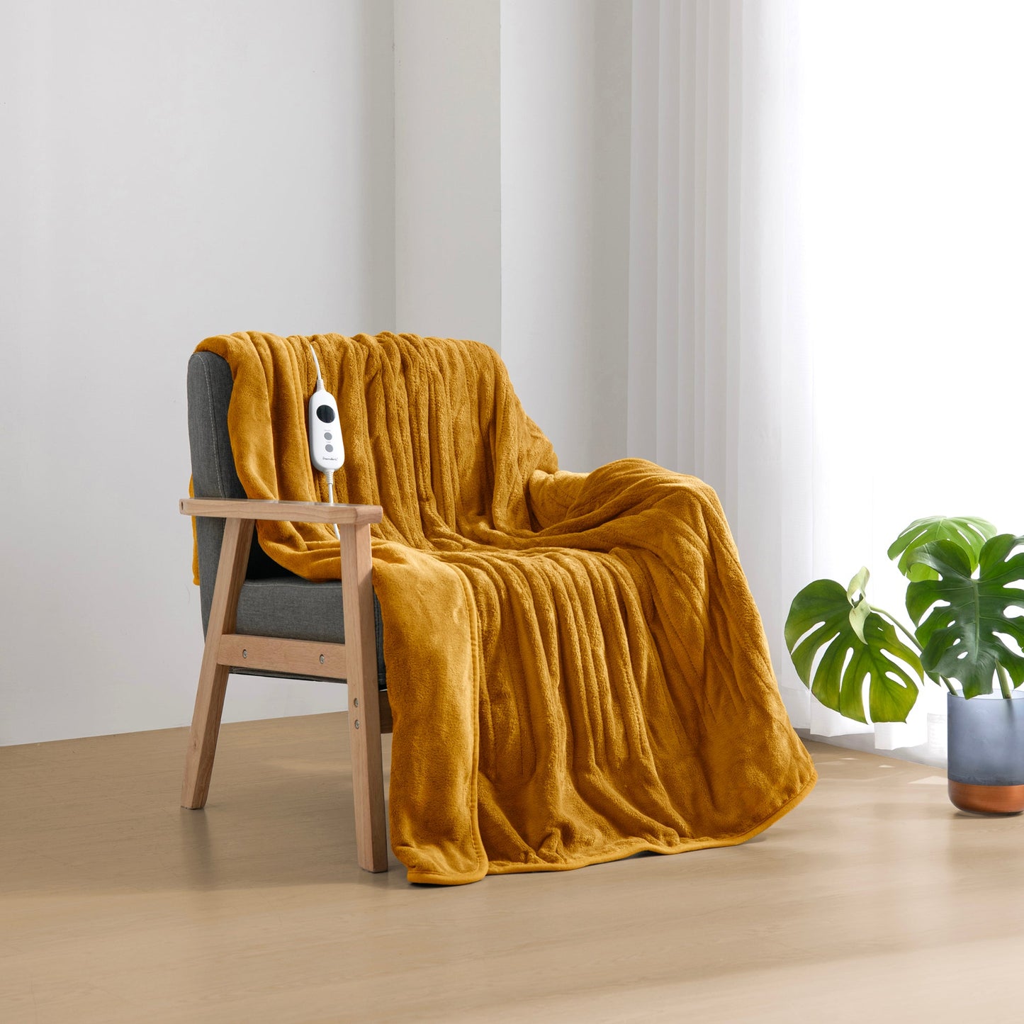 Heated throw 200x180cm